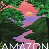 Amazon Forest River Poster Diamond Painting