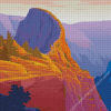 Angels Landing Zion National Park Poster Diamond Painting