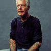 Anthony Bourdain Portrait Diamond Painting