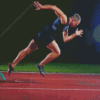 Athlete Running Diamond Painting