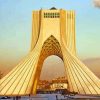 Azadi Tower In Tehran Diamond Painting