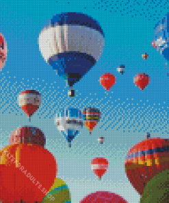 Balloons Festival Diamond Painting