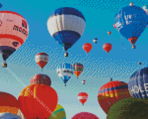 Balloons Festival Diamond Painting