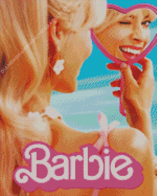 Barbie Movie Poster Diamond Painting