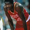 Basketballer Hakeem Olajuwon Diamond Painting