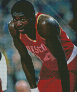 Basketballer Hakeem Olajuwon Diamond Painting