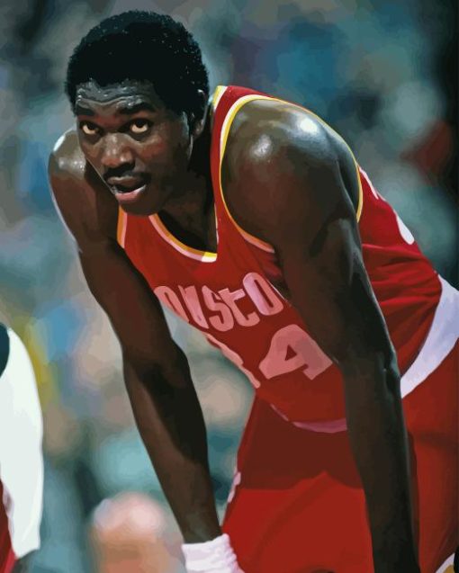 Basketballer Hakeem Olajuwon Diamond Painting