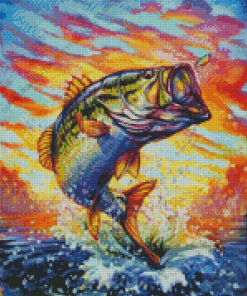 Bass Fish Diamond Painting