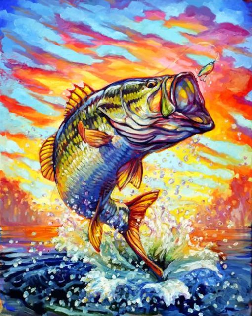 Bass Fish Diamond Painting