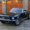 Black 1967 Ford Mustang Convertible Diamond Painting