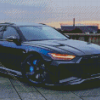 Black Audi RS6 Diamond Painting