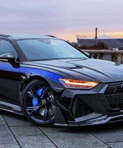 Black Audi RS6 Diamond Painting