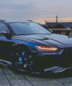 Black Audi RS6 Diamond Painting