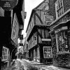 Black And White The Shambles York Diamond Painting