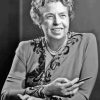 Black And White Eleanor Roosevelt Diamond Painting