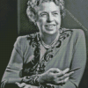 Black And White Eleanor Roosevelt Diamond Painting