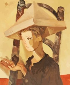 Boy With Spinning Top By Candido Portinari Diamond Painting