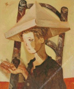 Boy With Spinning Top By Candido Portinari Diamond Painting