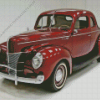 Brown 1940 Ford Car Diamond Painting