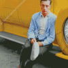 Buster Keaton In Color Diamond Painting