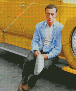 Buster Keaton In Color Diamond Painting