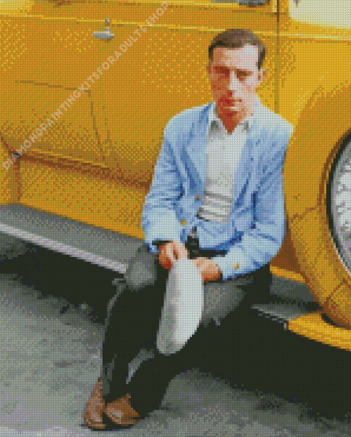 Buster Keaton In Color Diamond Painting