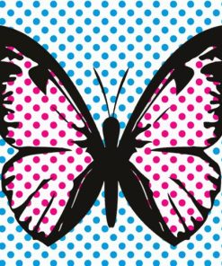 Butterfly Pop Art Diamond Painting