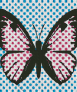 Butterfly Pop Art Diamond Painting