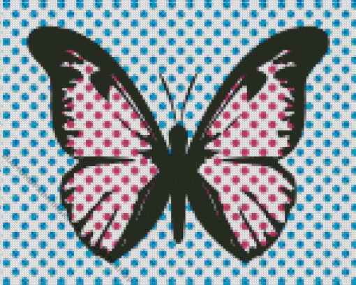 Butterfly Pop Art Diamond Painting