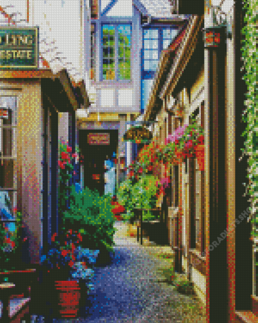 Carmel By The Sea Alleys Diamond Painting