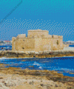 Castle of Paphos Diamond Painting