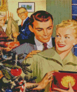 Christmas Couple Diamond Painting