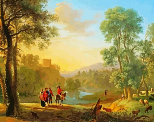 Classical Landscape Diamond Painting