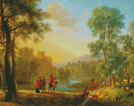 Classical Landscape Diamond Painting