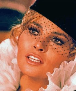 Classy Raquel Welch Diamond Painting