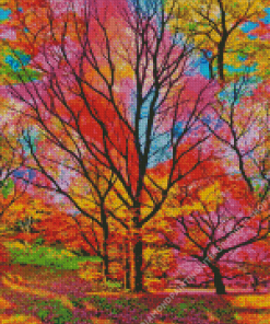 Colorful Forest Diamond Painting