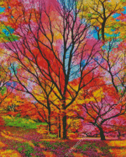 Colorful Forest Diamond Painting