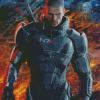 Commander Shepard Diamond Painting