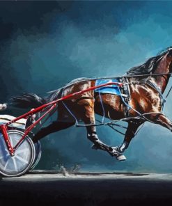 Cool Harness Racing Diamond Painting