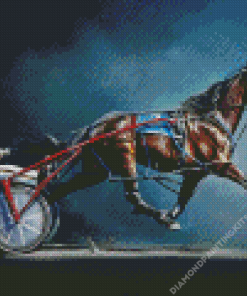 Cool Harness Racing Diamond Painting