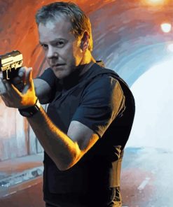 Cool Jack Bauer Diamond Painting