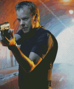 Cool Jack Bauer Diamond Painting