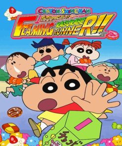 crayon shin chan poster Diamond Paintings