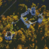 Croatia Samobor Castle Diamond Painting