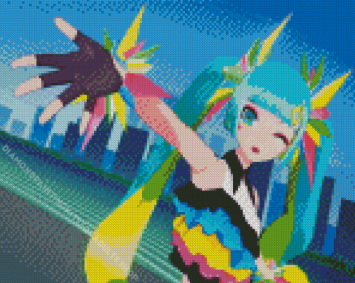 Cute Hatsune Diamond Painting