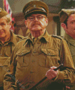 Dads Army Characters Diamond Painting