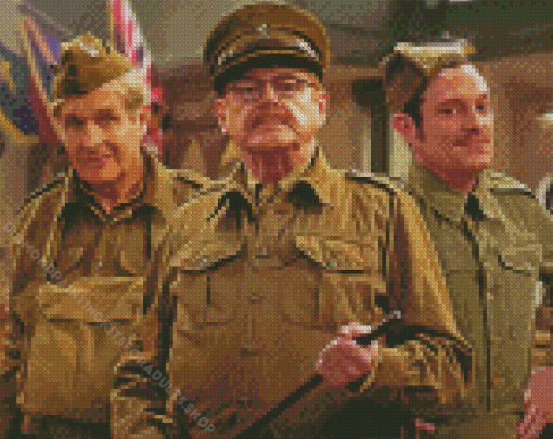 Dads Army Characters Diamond Painting