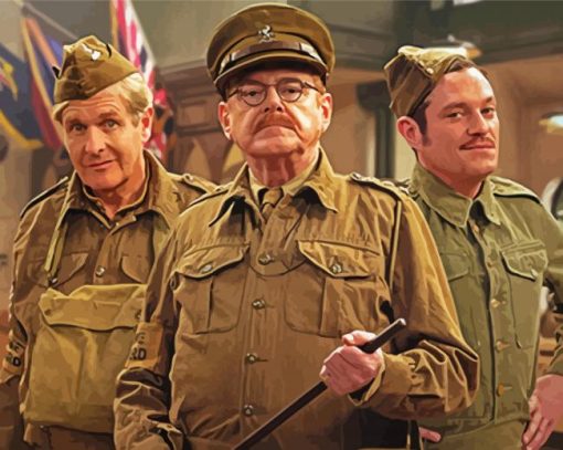 Dads Army Characters Diamond Painting