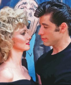 Danny And Sandy Grease Movie Diamond Painting