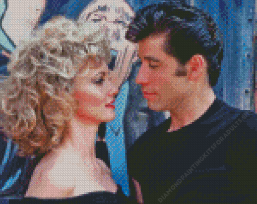 Danny And Sandy Grease Movie Diamond Painting